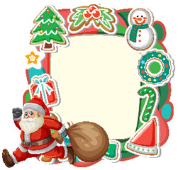Festive Santa and Holiday Icons