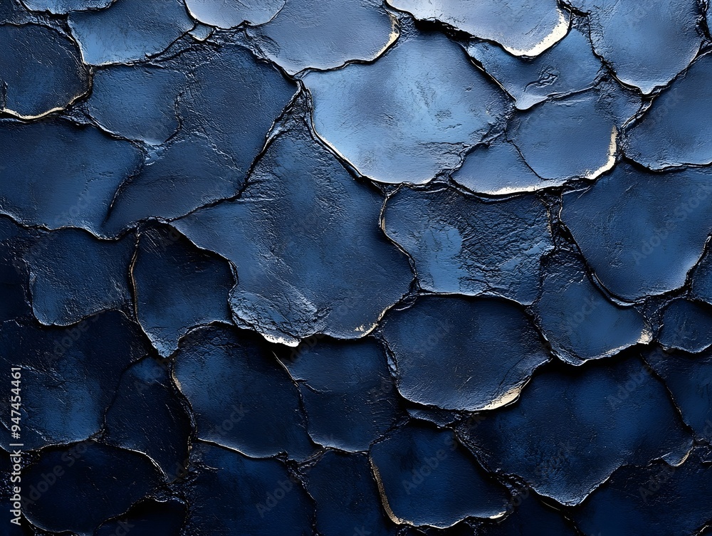 Poster abstract textured background with deep blue and gold hues. perfect for your design projects.