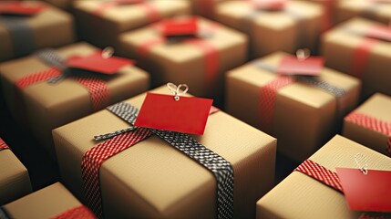 Products with Black Friday discount tags, ready for shoppers hunting for the best deals.