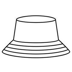 hat line icon