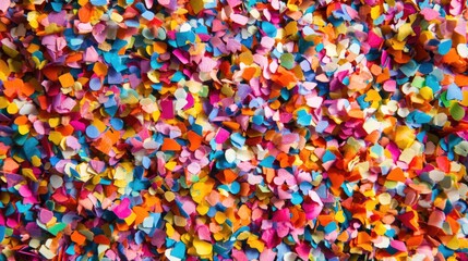 A Colorful Confetti Background