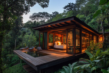 Tranquil Coral Lodge: A Serene Cabin Experience in a Massive Setting