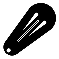 hairclips glyph icon