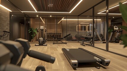 Modern Gym Interior Design