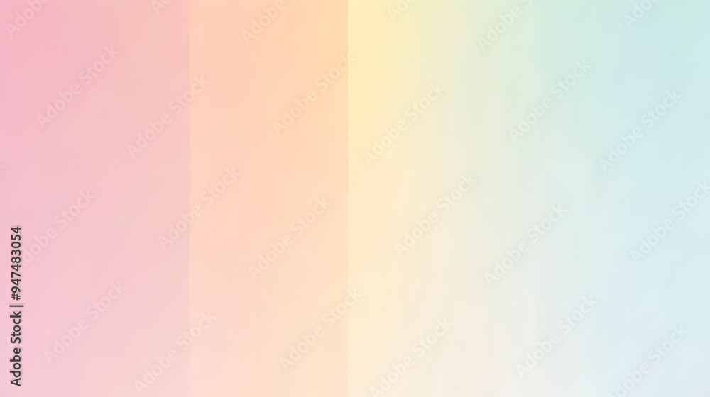 Poster minimalist pastel gradient background with subtle color transitions providing a clean and modern can