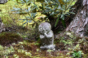 京都 大原三千院　わらべ地蔵