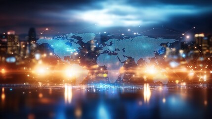 Obraz premium Global Connections