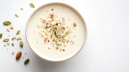 Creamy Yogurt with Nuts and Spices