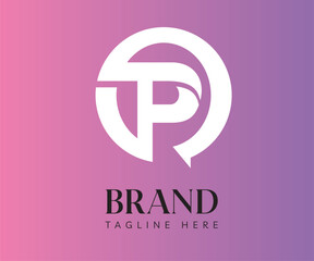 Letter TP logo icon design template elements. Usable for Branding, Business and Technology Logos.
