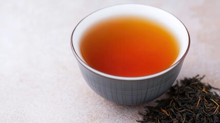 Burmese tea from Myanmar in a small cup, tea, Myanmar, small