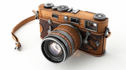 Vintage Leather Camera