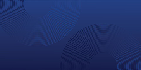 Abstract background of curved lines with gradient blue color. vektor