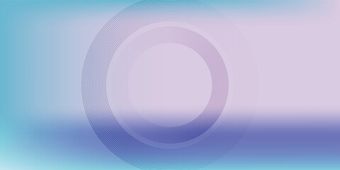 Obraz premium Minimalist banner background, pastel, pink and yellow color gradient. Circle effect style, geometric abstract background. vektor
