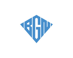 BGN Logo design vector template. BGN