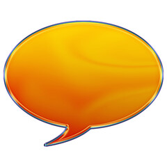 Chat bubble speech icon