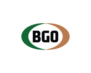 BGO logo design vector template. BGO