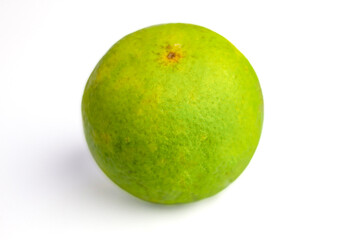 Fresh Orange fruit isolated on white background