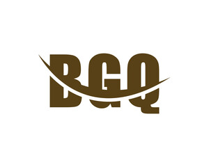 BGQ logo design vector template. BGQ