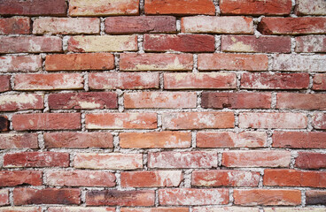 Old Red Brick Wall