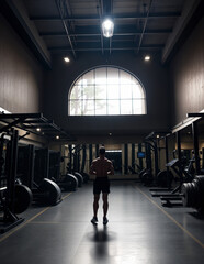 Gimnasio con m&aacute;quinas de ejercicios