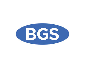 BGS logo design vector template. BGS