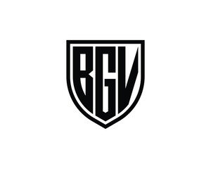BGV Logo design vector template. BGV