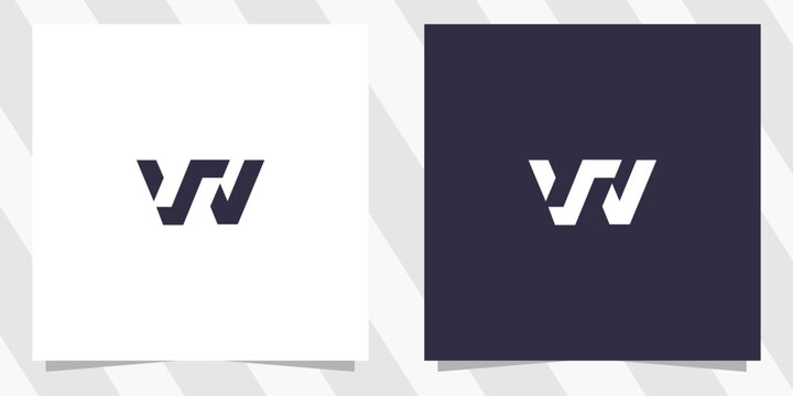 letter ws sw logo design vector