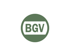 BGV Logo design vector template. BGV