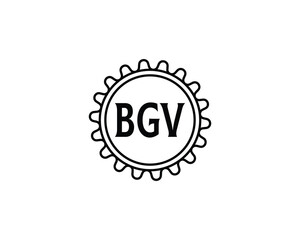 BGV Logo design vector template. BGV