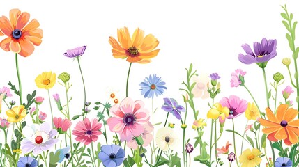 Colorful Flower Garden