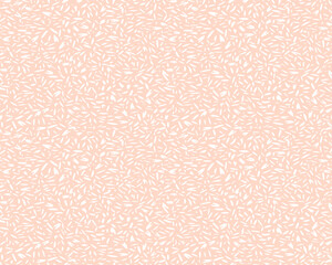 Abstract spotted seamless pattern. Simple aesthetic background with organic shapes, drops, spots, circles, snowflakes. Hand drawn minimalist forms texture print