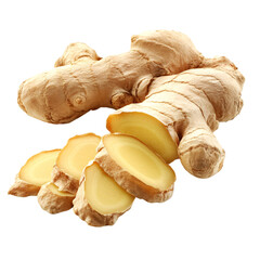 Ginger with grated slices