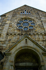 Obraz premium St.Georg Church, Gelsenkirchen, North Rhine-Westphalia, Georgskirche, Germany