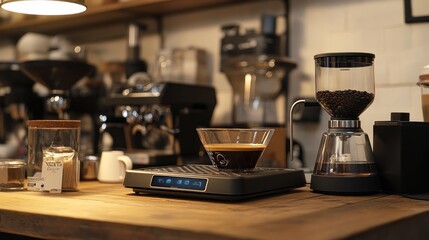 Coffee Brewing Setup