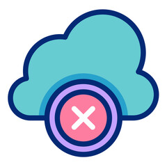 Fototapeta premium No Data Cloud