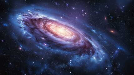 Obraz premium Spiral Galaxy in the Cosmos
