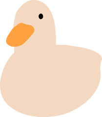 Hand Draw Vector of Duck Illustration