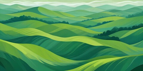green abstract background