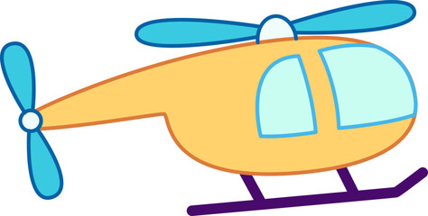 Transportation Icon Flat Sticker Design