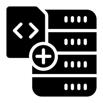 udf, user defined function, extend, add, database solid or glyph icon