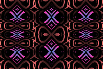 Seamless pattern Traditional Indonesian batik for decorating tile designs, walls, floors and commercial textile products