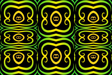 Seamless pattern Traditional Indonesian batik for decorating tile designs, walls, floors and commercial textile products