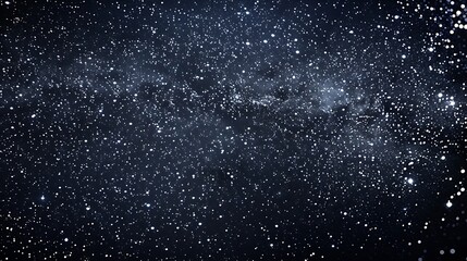 Obraz premium Night Sky with Milky Way Galaxy