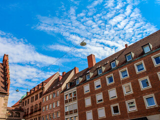 ドイツ　旧市街地の街並み・景観