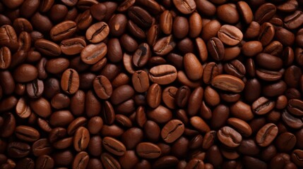 Fototapeta premium Close-up of coffee beans