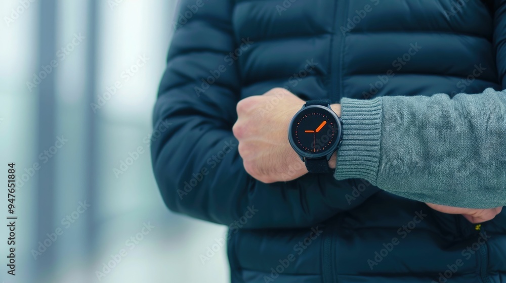 Aufkleber wearable health technology designed for tracking and monitoring key metrics related to chronic medic