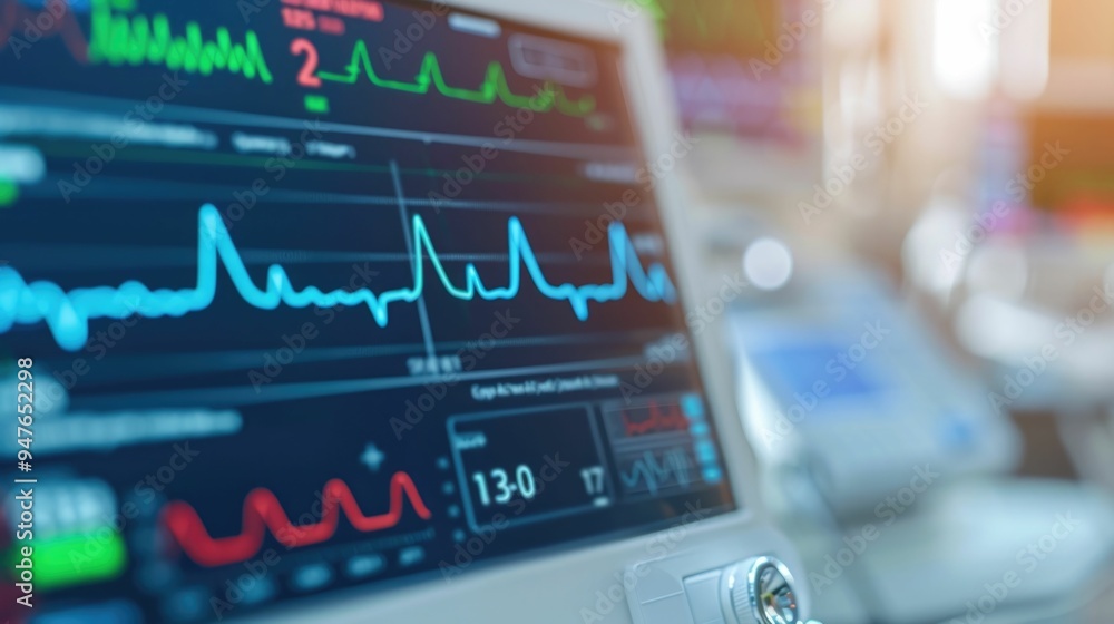 Aufkleber advanced healthcare technology monitoring patient outcomes and wellness metrics through digital dash