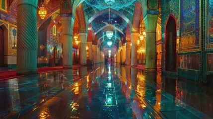 Fototapeta premium Inside the mosque