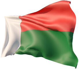 flag of Madagascar