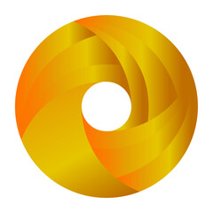 Print creative modern color full logo design 